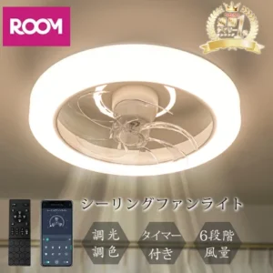 シーリングファンライト_首振りタイプの画像